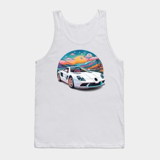 Mercedes SLR McLaren painting art Tank Top